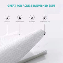 MSOEUESO disposable face towels for on-the-go cleansing and quick refresh