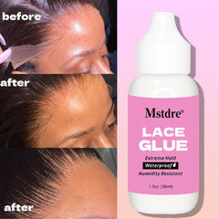 MSTDRE odorless latex-free formula keeps scalp comfortable during wear