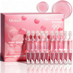 Mtmult Salmon PDRN Serum bottle highlighting premium packaging for daily anti-aging care