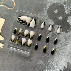 Much Hotter nails include a file for shaping and glue stickers for secure wear.