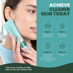 Mudmasky matcha tea and bamboo extract support skin resilience