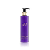 MUGLER Alien Body Lotion bottle with star cap offering rich hydration and radiant skin.