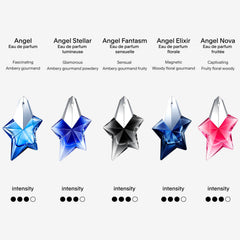 Mugler Angel Stellar vanilla cream texture evokes velvety warmth for evenings