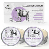Mulukiss beef tallow face moisturizer jar for rich, non-greasy hydration.