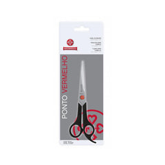 Mundial Red Dot barber shears 7.5-inch length for precise detail cuts.