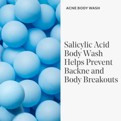 Murad Acne Body Wash shoulders area helps balance oil and prevent breakouts.