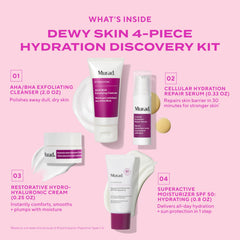 Murad Hydrate Trial Kit Hydro-Hyaluronic Cream texture demonstrates rich moisture.