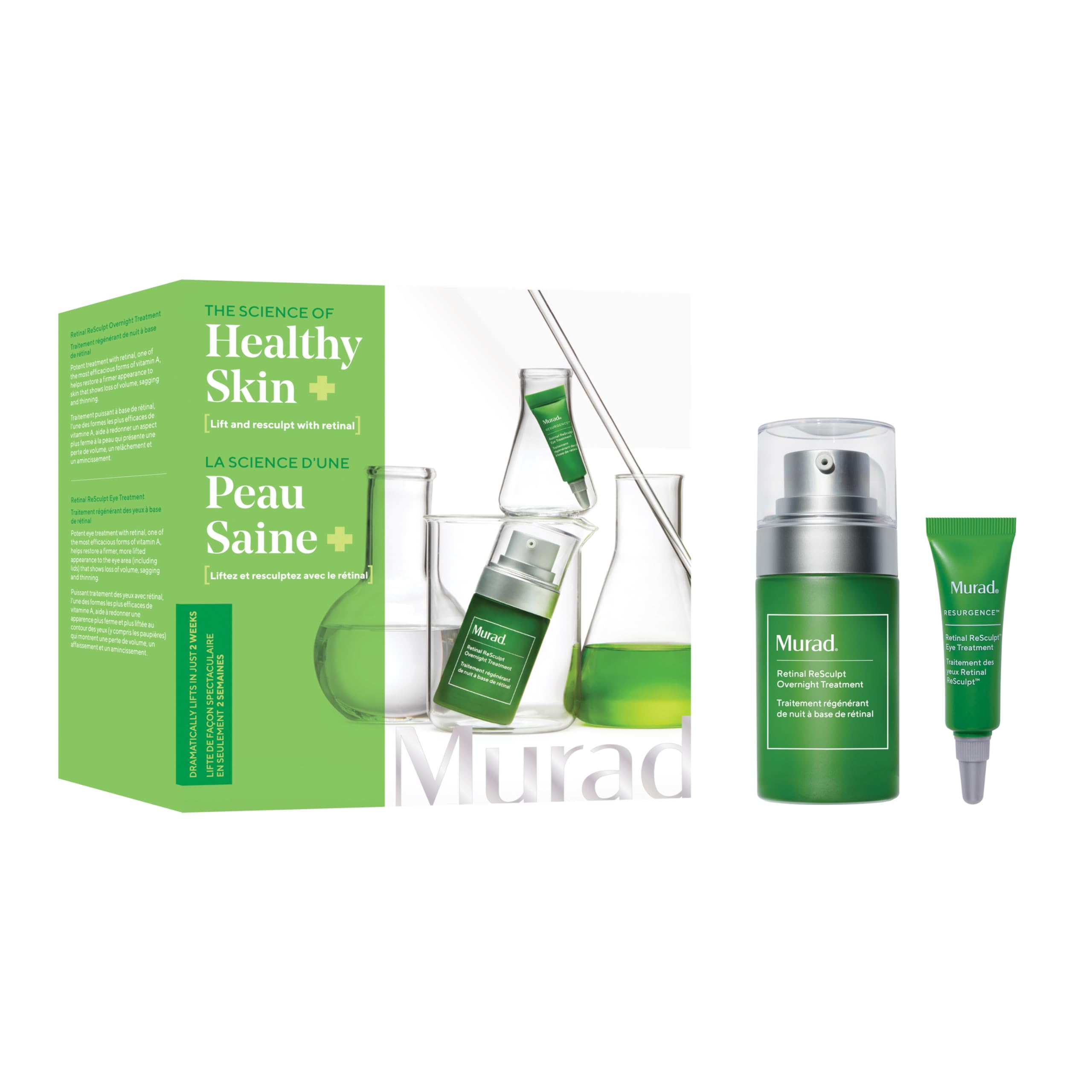 Murad Retinal Serum bottle for targeted care and smoother texture.