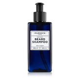Murdock London beard shampoo bottle showing natural oils for hydration.