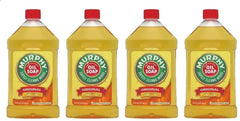 Murphy's Oil Soap bottle for wood surfaces, delivering a natural shine.