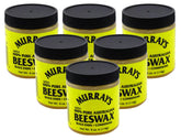 Murray's 4 oz beeswax pack front view for natural hair styling.