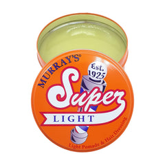 Murray's Light Pomade being applied to hair for a clean, neat look.