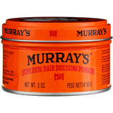 Murray's Superior Hair Dressing Pomade front view showing the 3 oz multipack for versatile styling