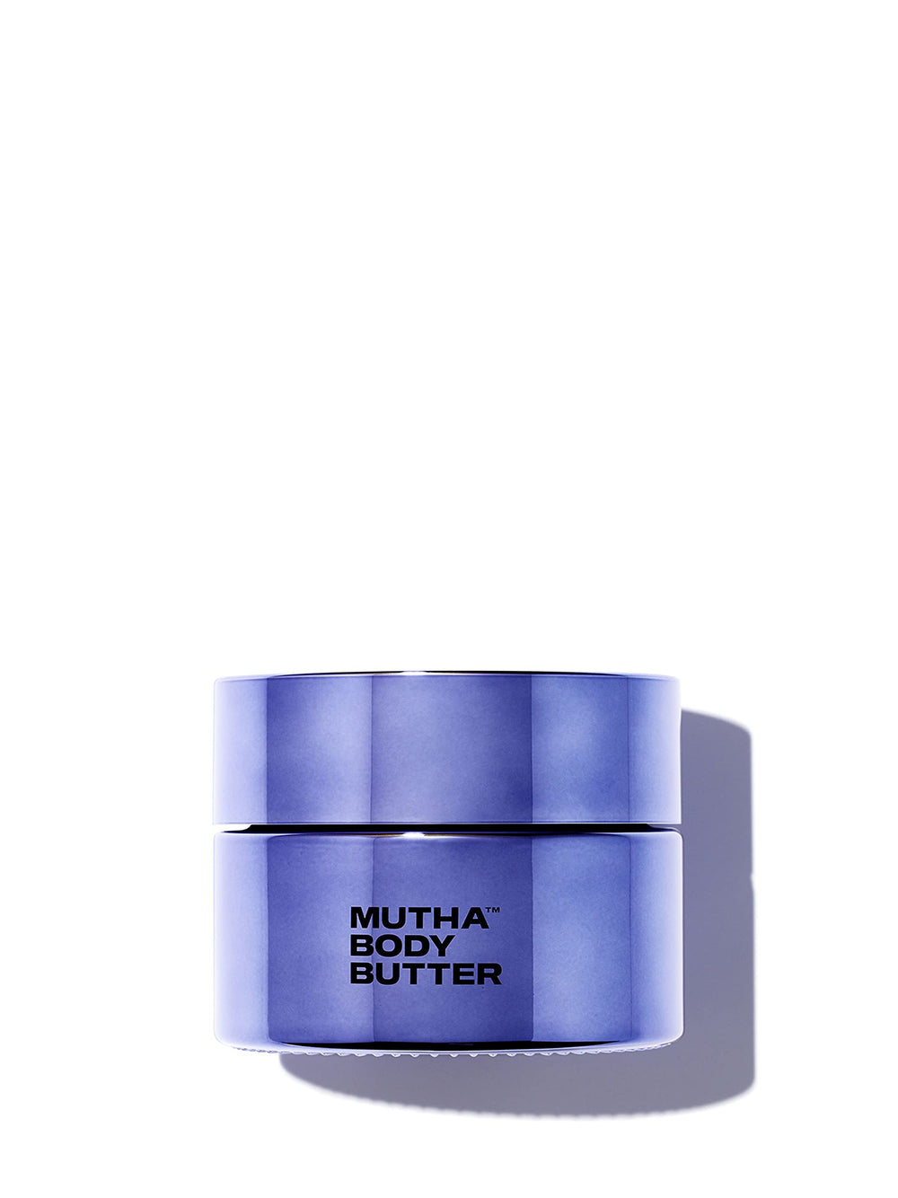 MUTHA Body Butter jar close-up highlighting rich hydration for dry skin.