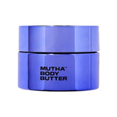 MUTHA Body Butter jar close-up showing whipped texture for deep hydration.