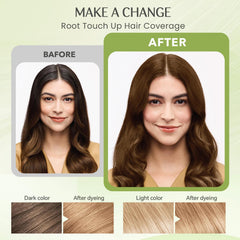 Mxvbaty root touch-up close-up demonstrates a 15-minute transform.