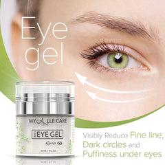 My Alle Care Eye Gel with collagen supports elasticity and resilience.