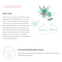 Front view of My Beauty Diary Aloe Vera Soothing Mask packaging.