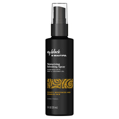 MY BLACK IS BEAUTIFUL Moisture Luxe Detangling Spray bottle pour for easy detangling and shine