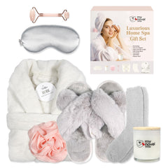 My Novel Things birthday gift box with spa treats for a thoughtful birthday surprise.