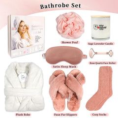 My Novel Things spa slippers offer soft, non-slip comfort around the house.