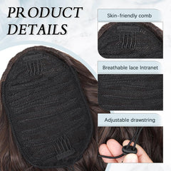 Mychanson drawstring closure close-up demonstrates adjustable fit for secure all-day wear.
