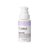 MyCHELLE Peptide+ Serum bottle with pump for easy daily application
