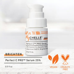 MyChelle Perfect C Pro Serum ingredients with CoQ10 and red wine extract