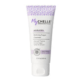MyCHELLE Refining Sugar Cleanser bottle front showing peptide formula for daily exfoliation.