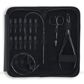 My Hair Tools 2-hole microlink opener and crimping pliers for precise bead handling