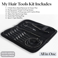 My Hair Tools mini thread-cutting scissor for clean trims