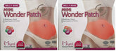 Mymi Wonder Body Applicator Wrap on stomach for gentle shaping and comfort.