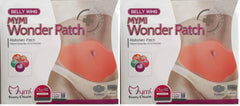 Mymi Wonder Body Applicator Wrap on stomach for gentle shaping and comfort.