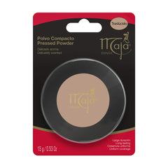 Maja pressed powder compact with mirror offering portable flawless coverage on the go