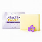 Mytudelle Bakuchiol Glow Soap bar lather close-up for gentle cleansing and radiant skin