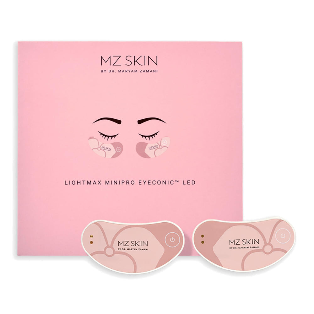 MZ SKIN LightMAX MiniPro Eyeconic LED patch closeup for targeted under-eye care