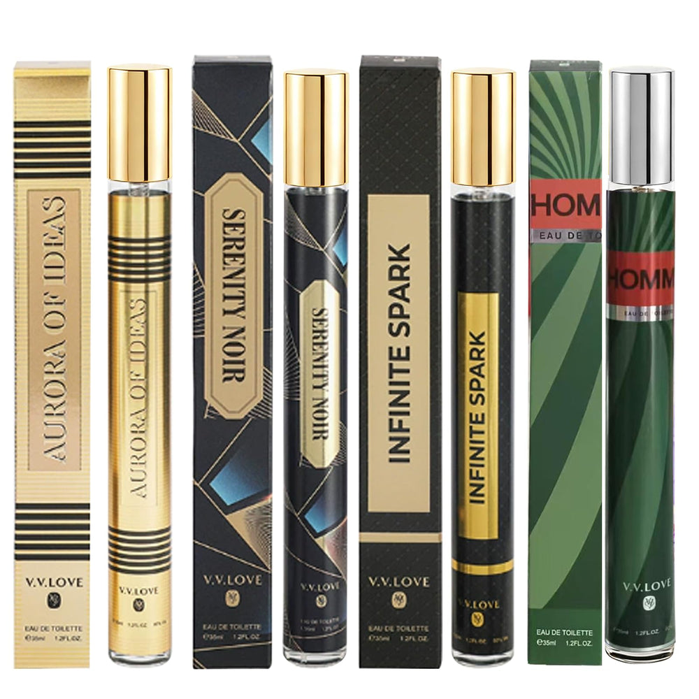 MZANK 4-pack cologne set front view for gifting and daily wear.