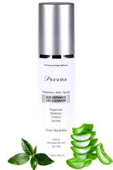 N1O1 Pneuma gel cleanser bottle front for a gentle daily cleanse.