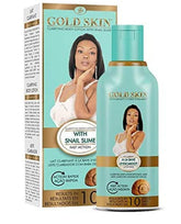 NA Gold Skin Clarifying Lotion bottle for daily hydration and even tone.