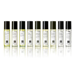 Nabila K roll-on Polynesian Monoi bottle offers travel-friendly long-lasting fragrance for day-to-night wear.