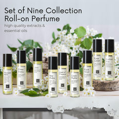 Nabila K roll-on Prima Donna bottle delivers versatile scent for office or evening outings.