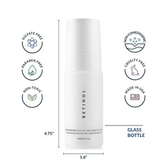 Application on neck and face demonstrates gentle night care by NAELI.