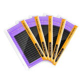 NAGARAKU 5-trays pack close-up for professional eyelash application.