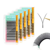 Nagaraku YY lash fans premade 4D for fast, consistent volume