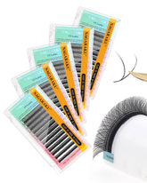 NAGARAKU YY lash tray with 4D fans for quick fan formation