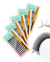 Nagaraku YY Lash Y-shape premade fans for fast, voluminous 4D lashes.