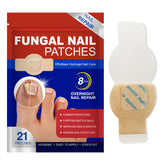 Nail Patches 21Pcs package – overnight toe repair for healthier nails.