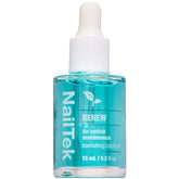 Nail Tek Renew Cuticle Oil bottle shows a fast-absorbing, hydrating formula.
