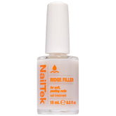Nail Tek Ridge Filler Formula 2 bottle shows a clear base for smooth nails.