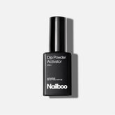 Nailboo Activator bottle closeup for quick, long-lasting dip manicures.